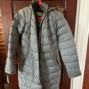 Women’s Under Armour Storm puffer coat w/ hood